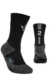 Носок с номером «2» — ComBasket ID Socks 2.0 Black