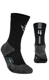 Носок с номером «4» — ComBasket ID Socks 2.0 Black