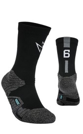 Носок с номером «6» — ComBasket ID Socks 2.0 Black