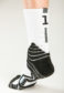 Носок с номером "1" - ComBasket ID Socks 2.0 White