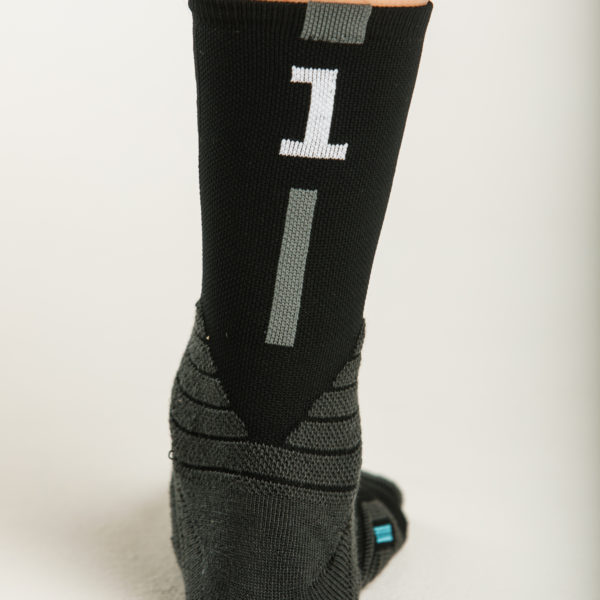 Носок с номером "0" - ComBasket ID Socks 2.0 Black