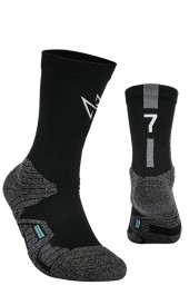 Носок с номером «7» — ComBasket ID Socks 2.0 Black