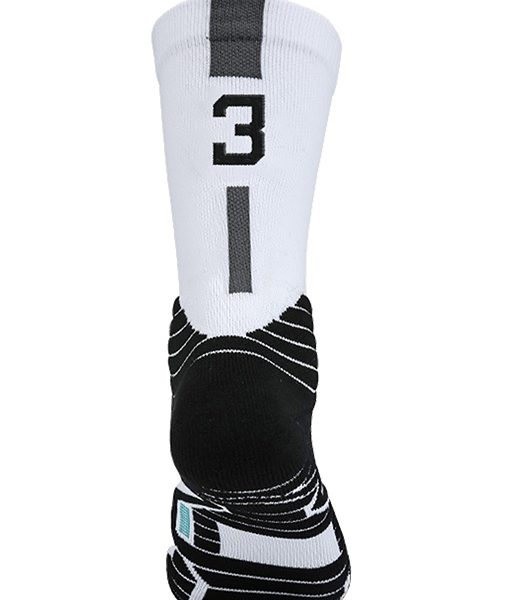 Носок с номером "3" - ComBasket ID Socks 2.0 White