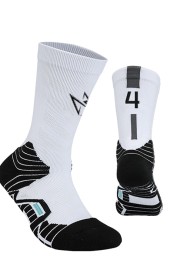 Носок с номером «4» — ComBasket ID Socks 2.0 White