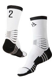 Носок с номером «2» — ComBasket ID Socks 3.0 White