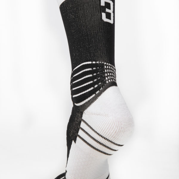 Носок с номером "2" - ComBasket ID Socks 3.0 Black