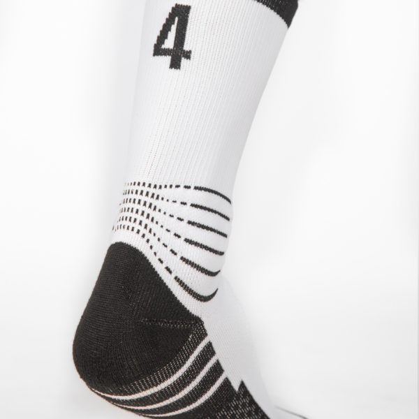 Носок с номером "4" - ComBasket ID Socks 3.0 White