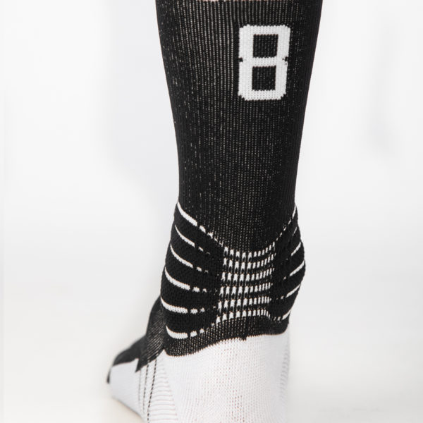 Носок с номером "7" - ComBasket ID Socks 3.0 Black