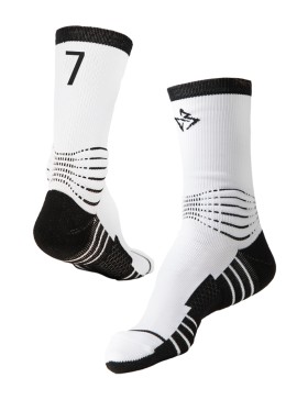 Носок с номером "7" - ComBasket ID Socks 3.0 White