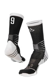 Носок с номером «9» — ComBasket ID Socks 3.0 Black