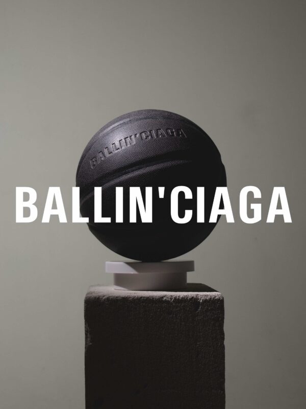 Баскетбольный мяч BALLINCIAGA, микрофибра, размер 7